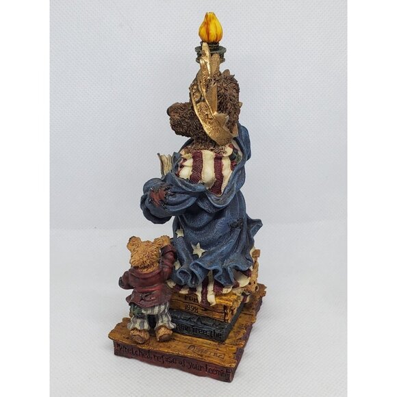 Boyds Bears & Friends The Bearstone Collection – Ms. Liberty Figurine - Picture 5 of 12
